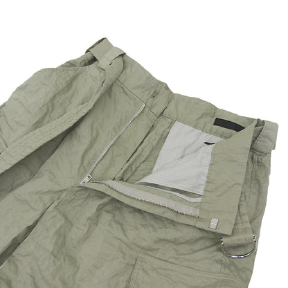 PRADA 24SS Khaki Stretch Cotton Bermuda Shorts Size S
