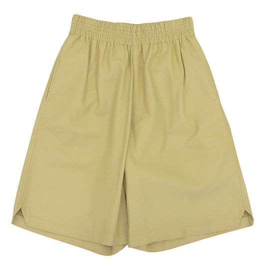 BOTTEGA VENETA Yellow Leather Shorts Size XS