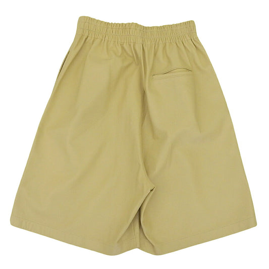 BOTTEGA VENETA Yellow Leather Shorts Size XS