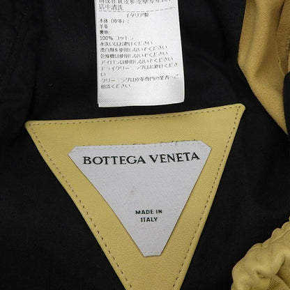 BOTTEGA VENETA Yellow Leather Shorts Size XS