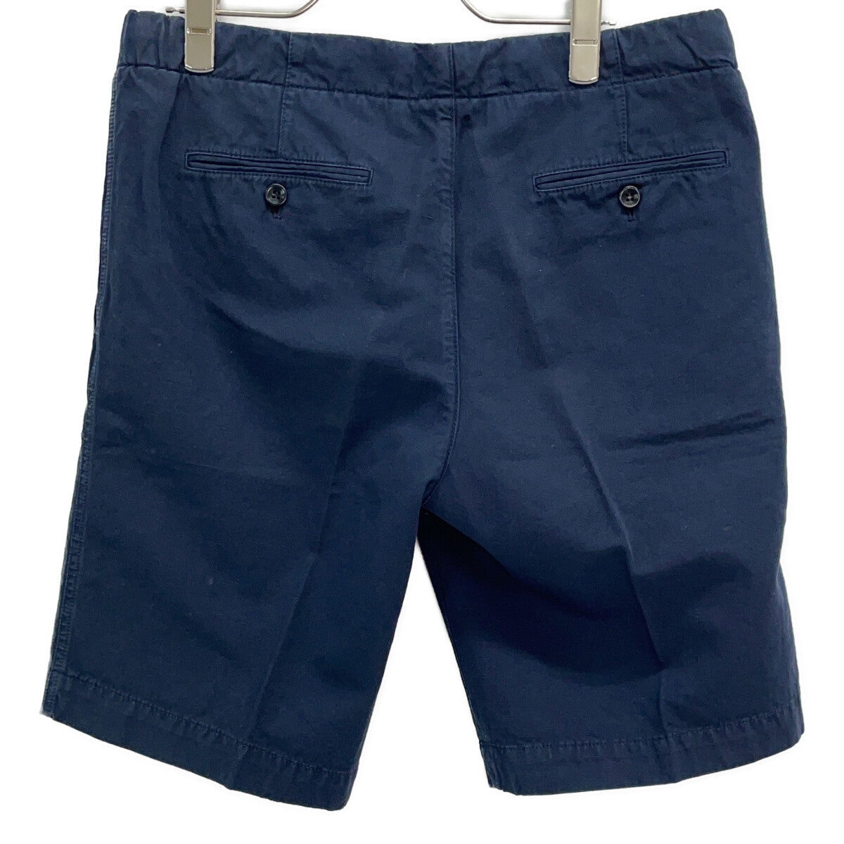 Loro Piana Navy Cotton Shorts Size XS