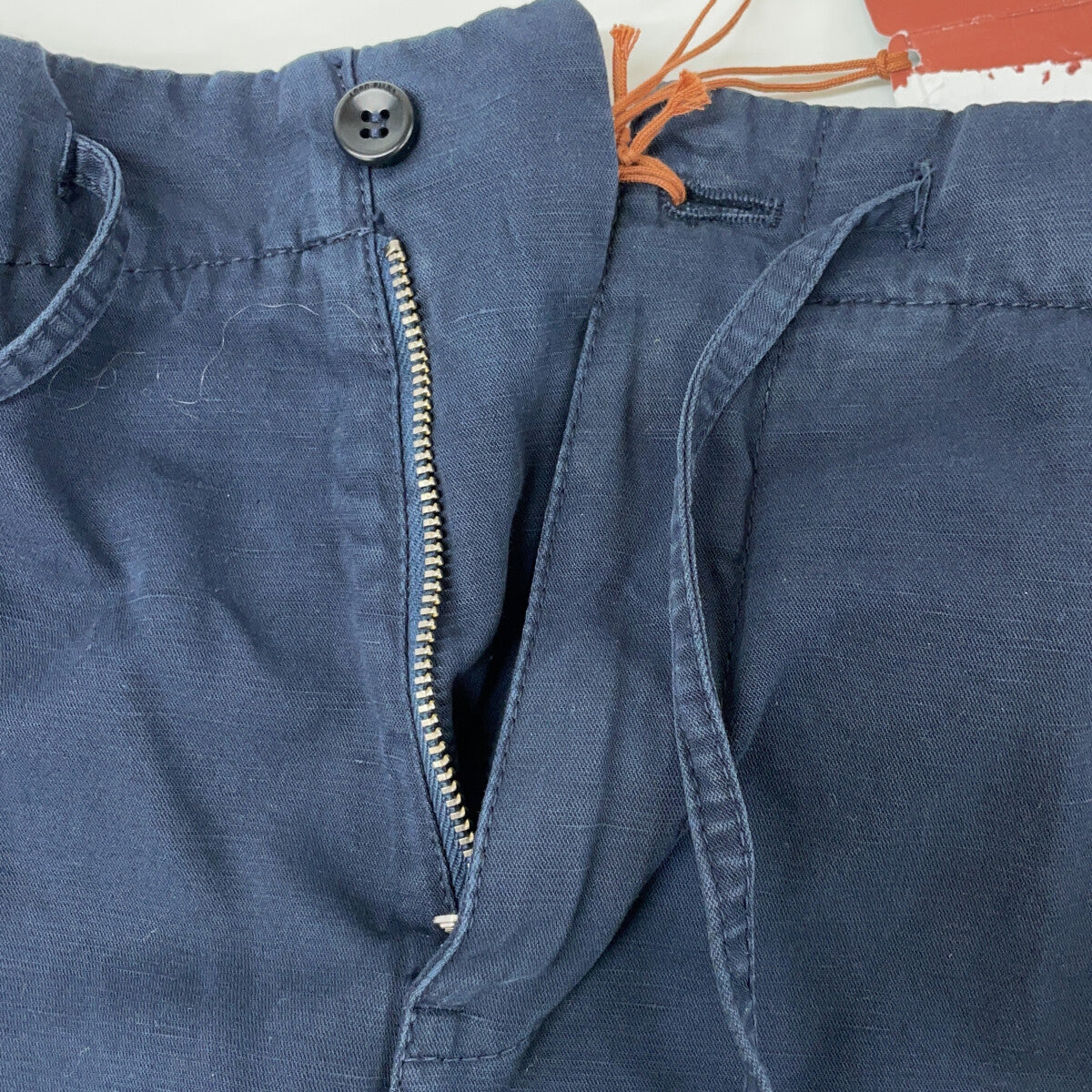 Loro Piana Navy Cotton Shorts Size XS