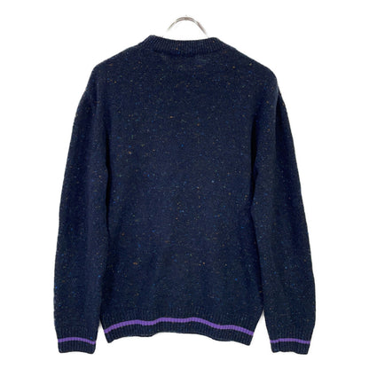 HERMES Navy Cashmere Blend Knit Sweater Size XS