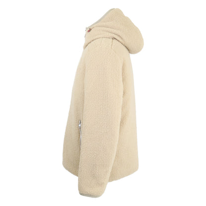 MONCLER HAFFNER Genius Reversible Boa Jacket Beige Size 2