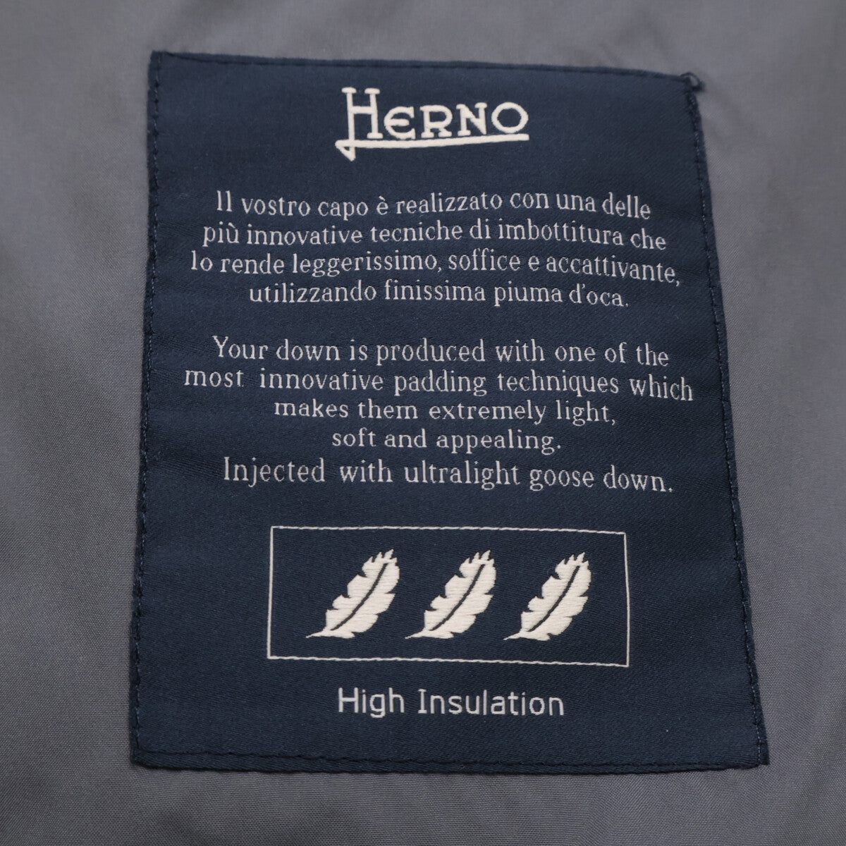 HERNO PIACENZA Cashmere Silk Fur Trim Jacket Gray Size 48