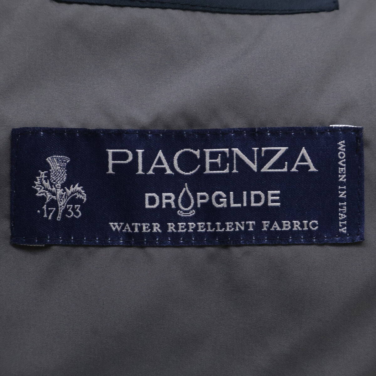 HERNO PIACENZA Cashmere Silk Fur Trim Jacket Gray Size 48