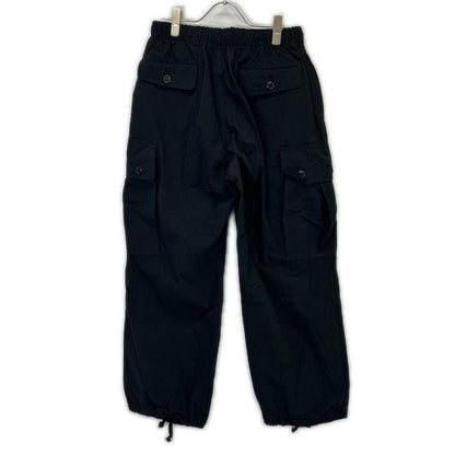 marka Black Organic Cotton Fatigue Cargo Pants Size 1
