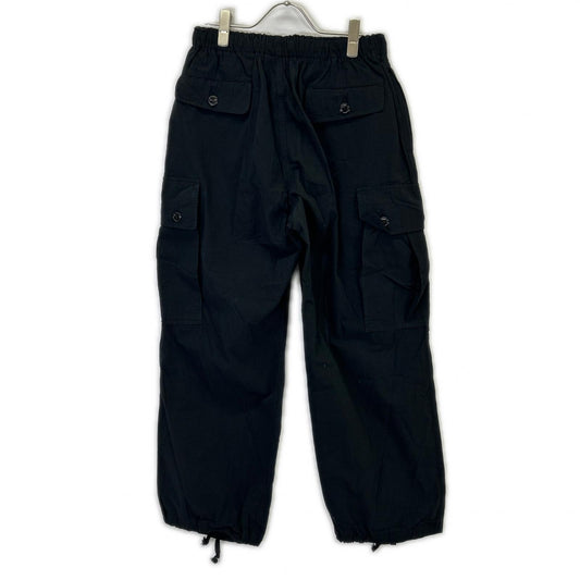 marka Black Organic Cotton Fatigue Cargo Pants Size 1