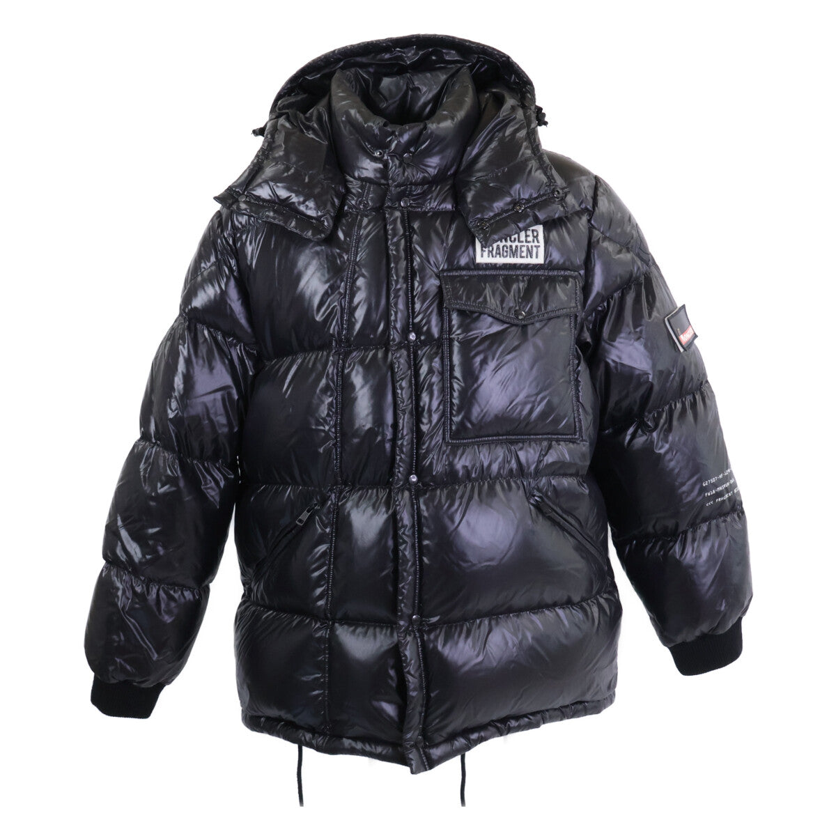 MONCLER x Fragment Genius Anthem Down Jacket Black Size 2
