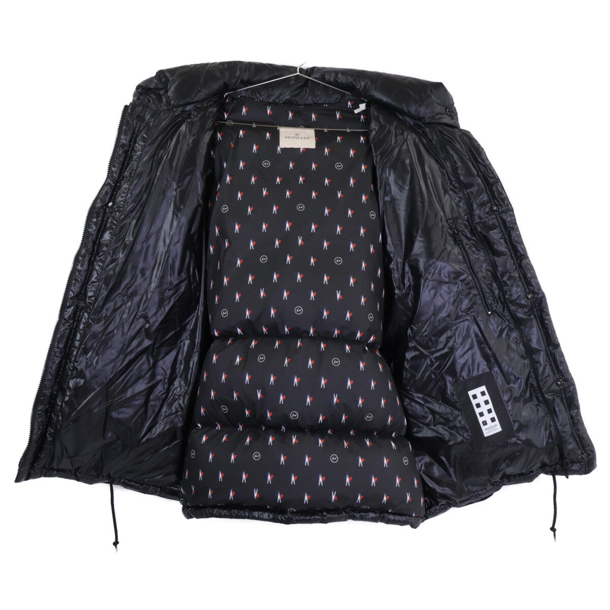 MONCLER x Fragment Genius Anthem Down Jacket Black Size 2