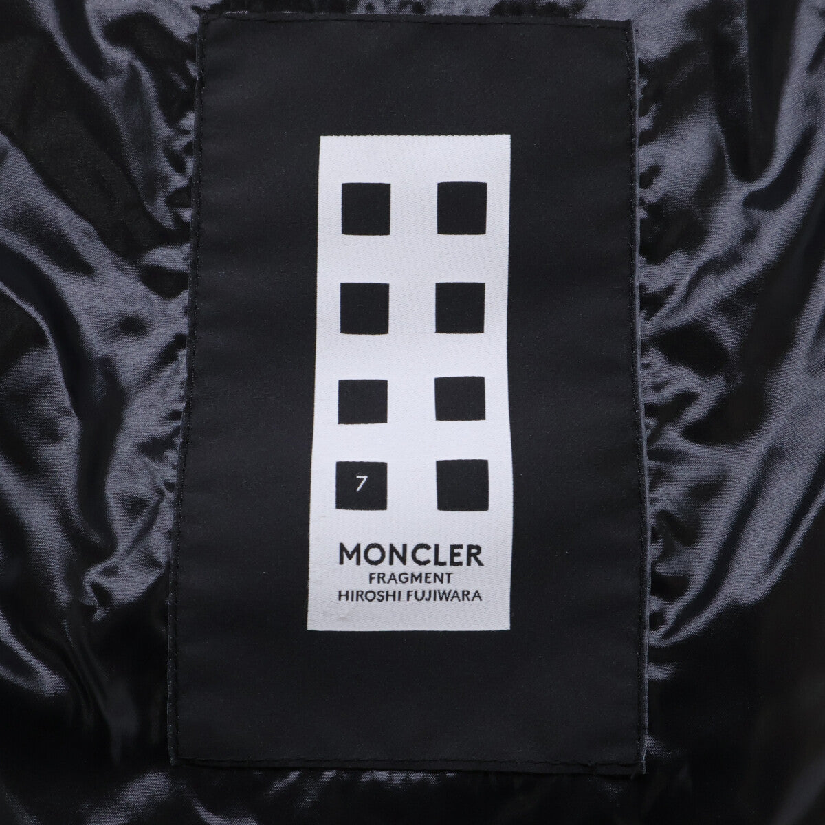 MONCLER x Fragment Genius Anthem Down Jacket Black Size 2
