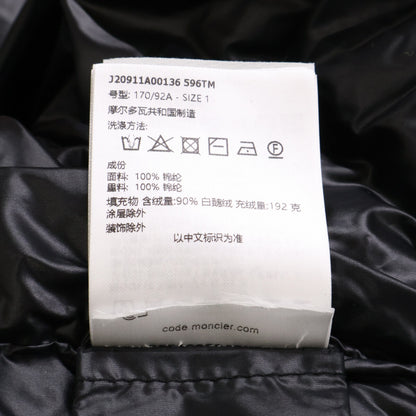 MONCLER VARDAR 2024 Down Jacket Black Size 1