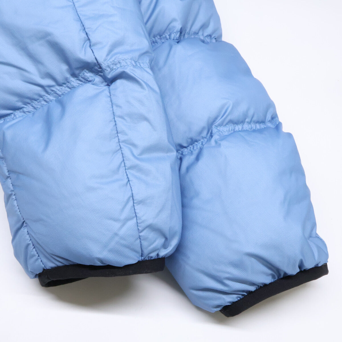 MONCLER MASAC Hooded Down Jacket Blue Size 1