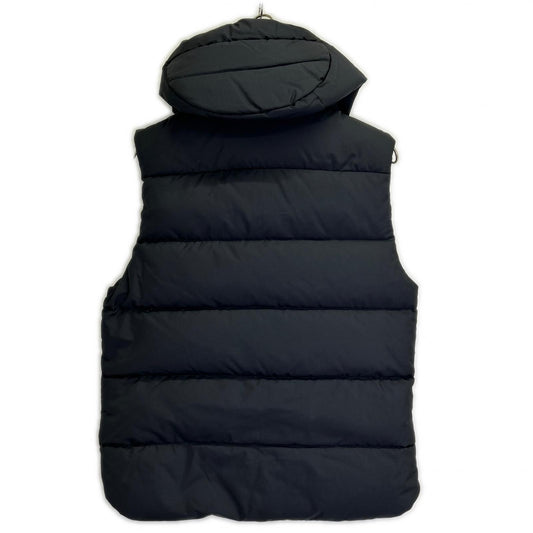 MOORER FIRE-WK Hooded Down Vest Navy Size 46