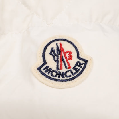 MONCLER LAVERAET Hooded Down Jacket White Size 1