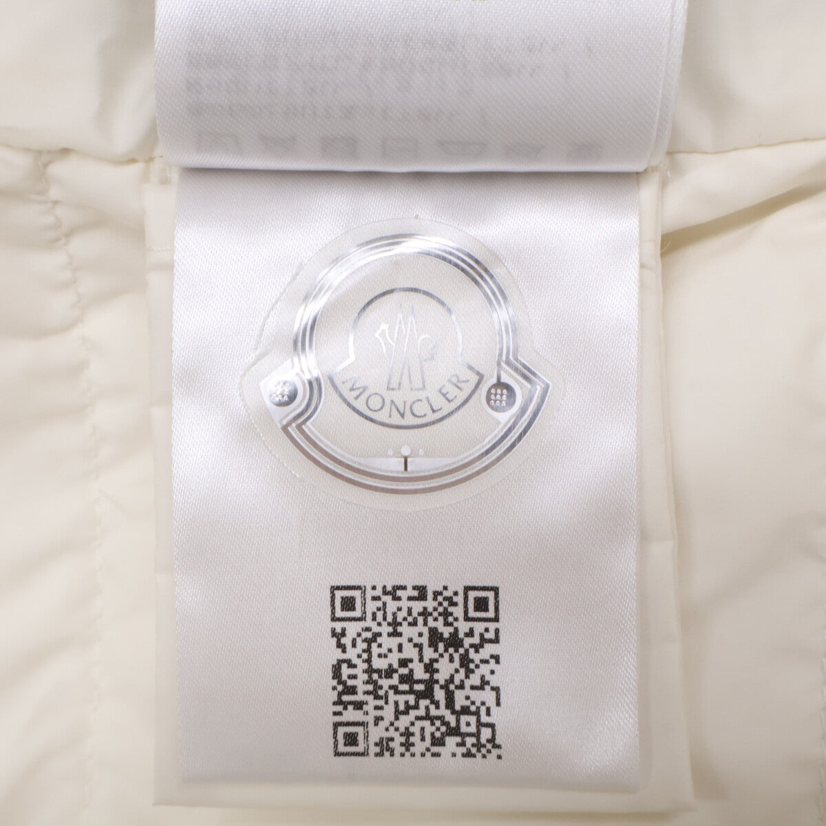 MONCLER LAVERAET Hooded Down Jacket White Size 1