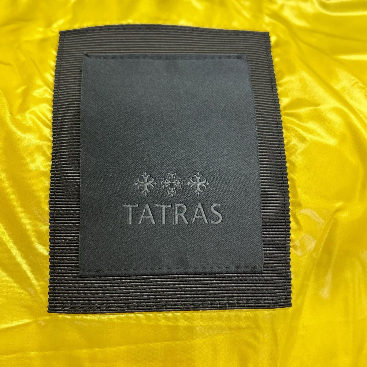 TATRAS Polish Racoon Fur Hooded Down Coat Black Size 01