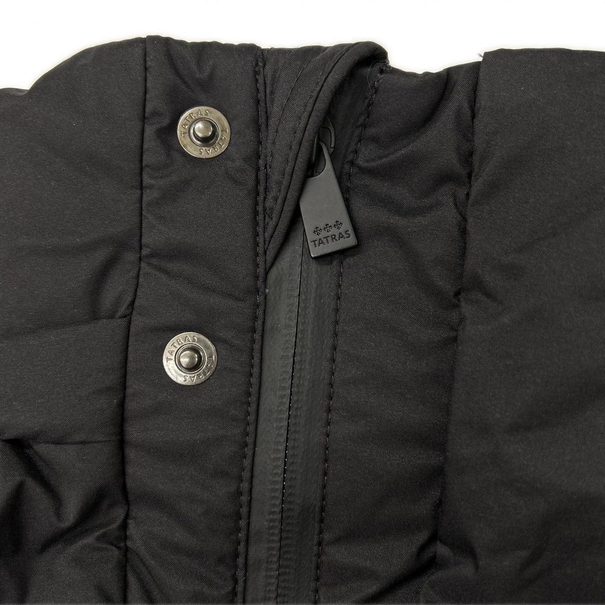 TATRAS Polish Racoon Fur Hooded Down Coat Black Size 01