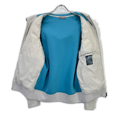 HERNO Resort Coupled Knit Effect Down Jacket Size 44