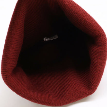 LOVE EAR ART Bordeaux Embroidered Beanie Size ONE SIZE