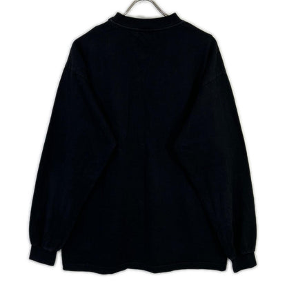BALENCIAGA Black Slime Logo Oversized T-Shirt Size XS