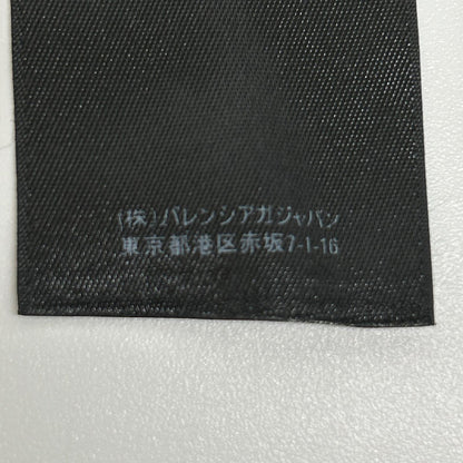 BALENCIAGA Black Slime Logo Oversized T-Shirt Size XS