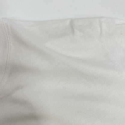 HERMES White Layered Sleeve Crewneck Cotton T-Shirt Size S