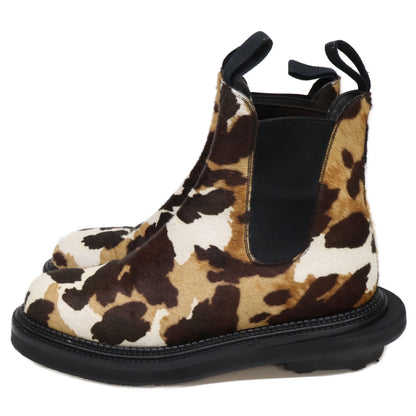 J.M. WESTON x Sacai Calf Hair Chelsea Boots Size UK 6.5
