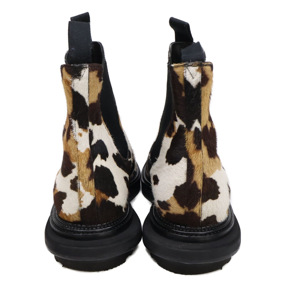 J.M. WESTON x Sacai Calf Hair Chelsea Boots Size UK 6.5