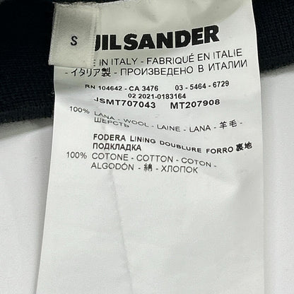 JILSANDER JSMT707043 Wool Joggers Black Size S