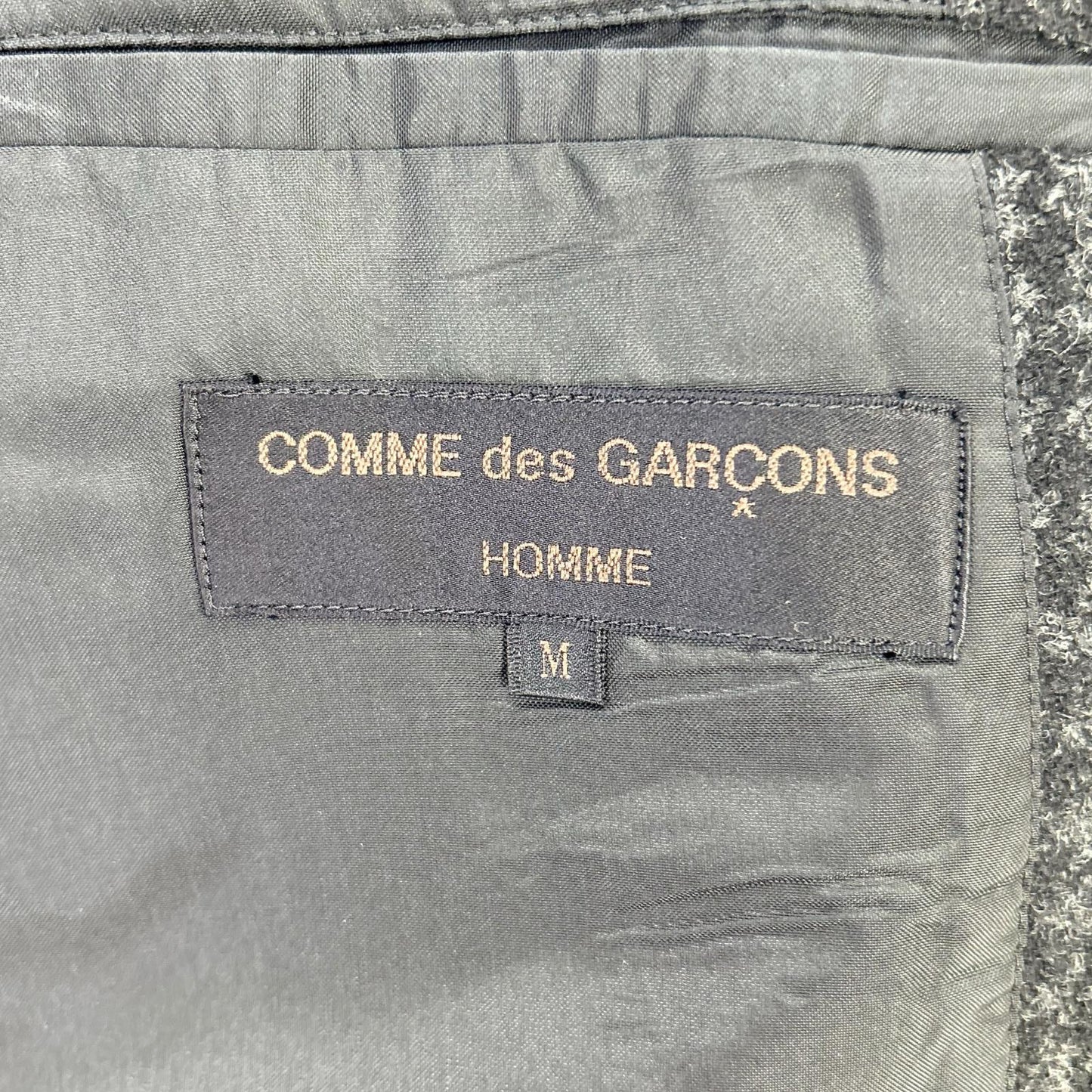 COMMEdesGARCONS HOMME 90s Houndstooth Jacket Black Size M