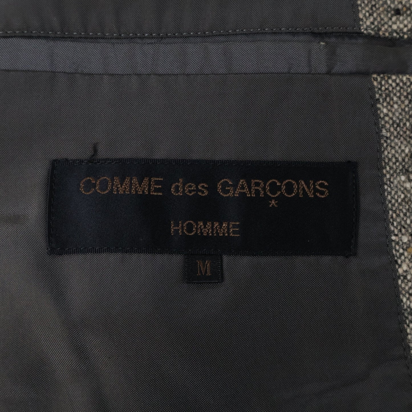 COMMEdesGARCONS HOMME 90s Mix Tweed Suit Gray Size M