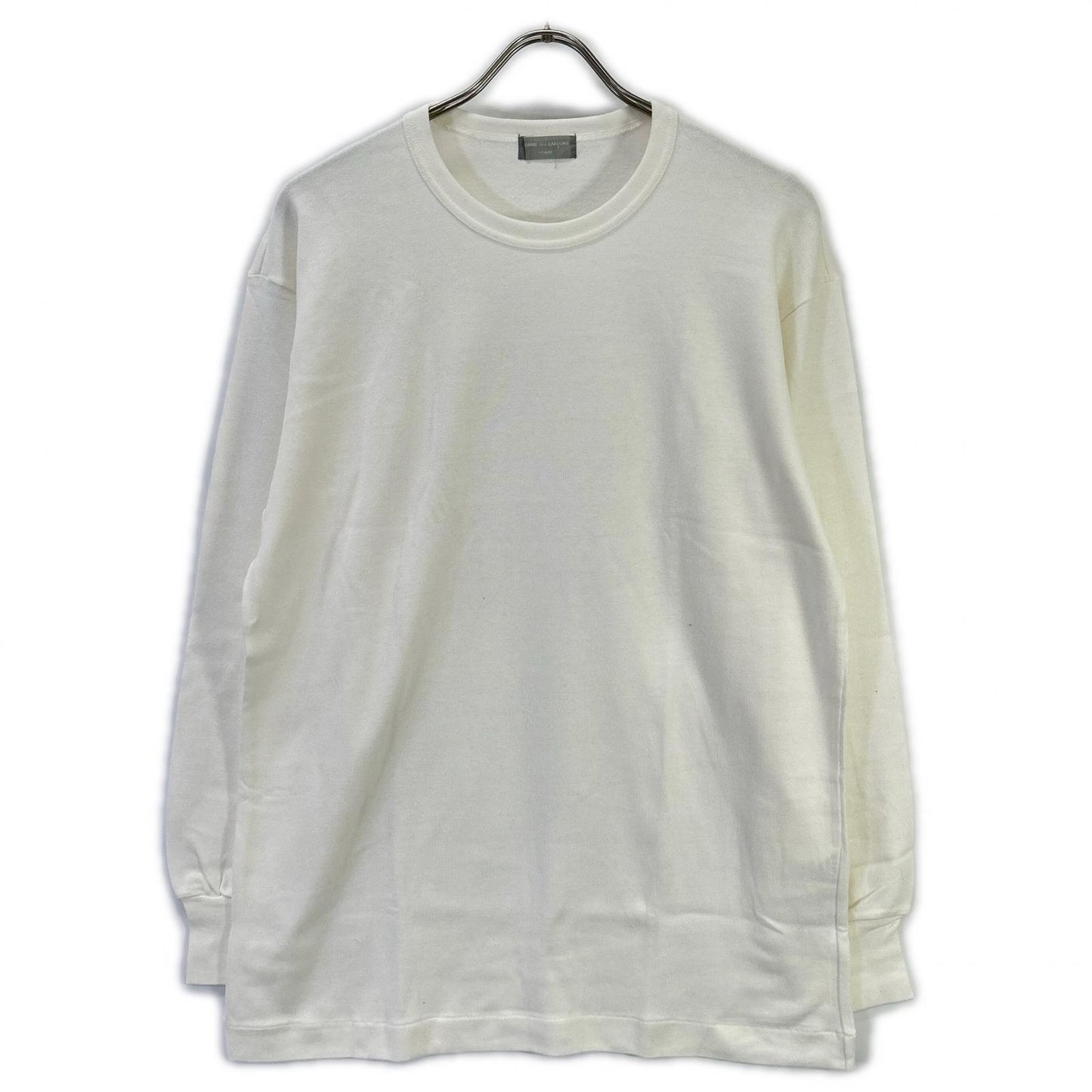COMMEdesGARCONS HOMME 90s Ribbed T-Shirt White