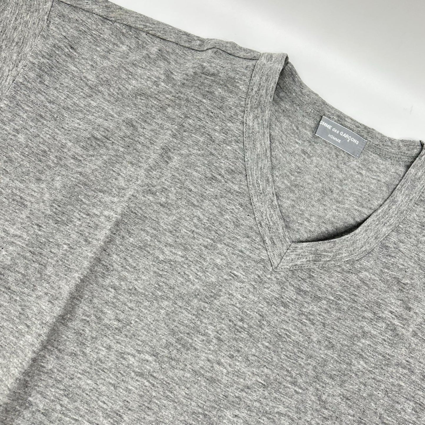 COMMEdesGARCONS HOMME 90s Logo Print T-Shirt Gray