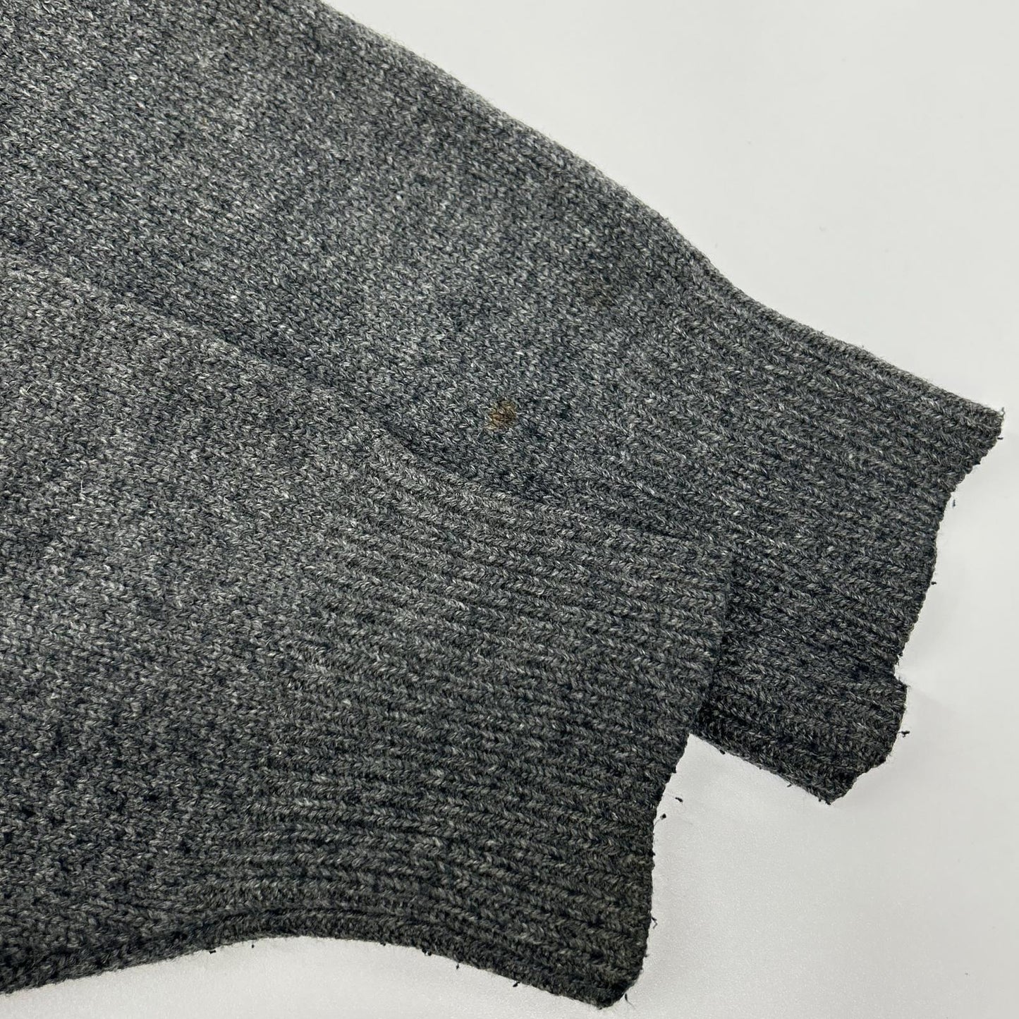COMMEdesGARCONS HOMME 90s Argyle Cardigan Gray