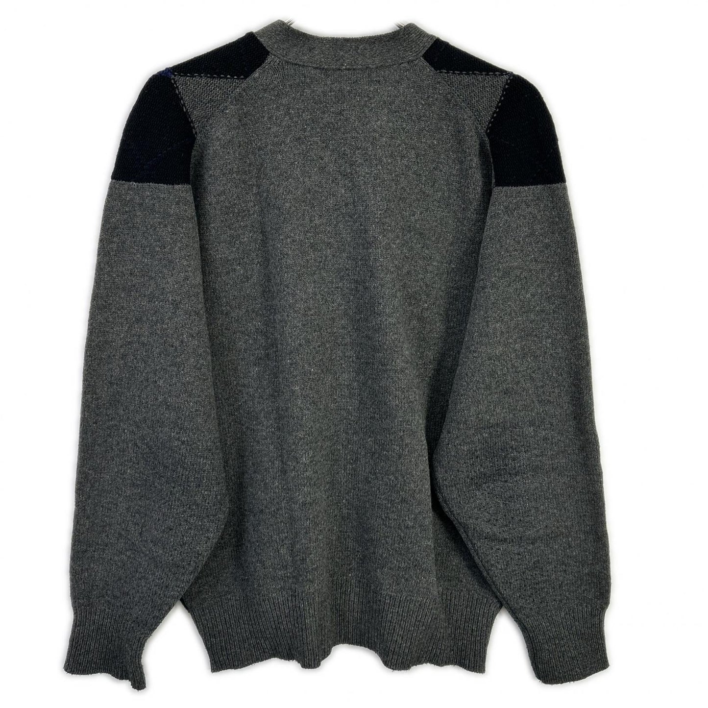 COMMEdesGARCONS HOMME 90s Argyle Cardigan Gray