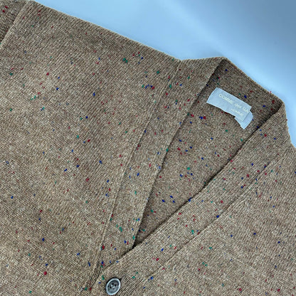 COMMEdesGARCONS HOMME 90s Mix Color Cardigan Brown