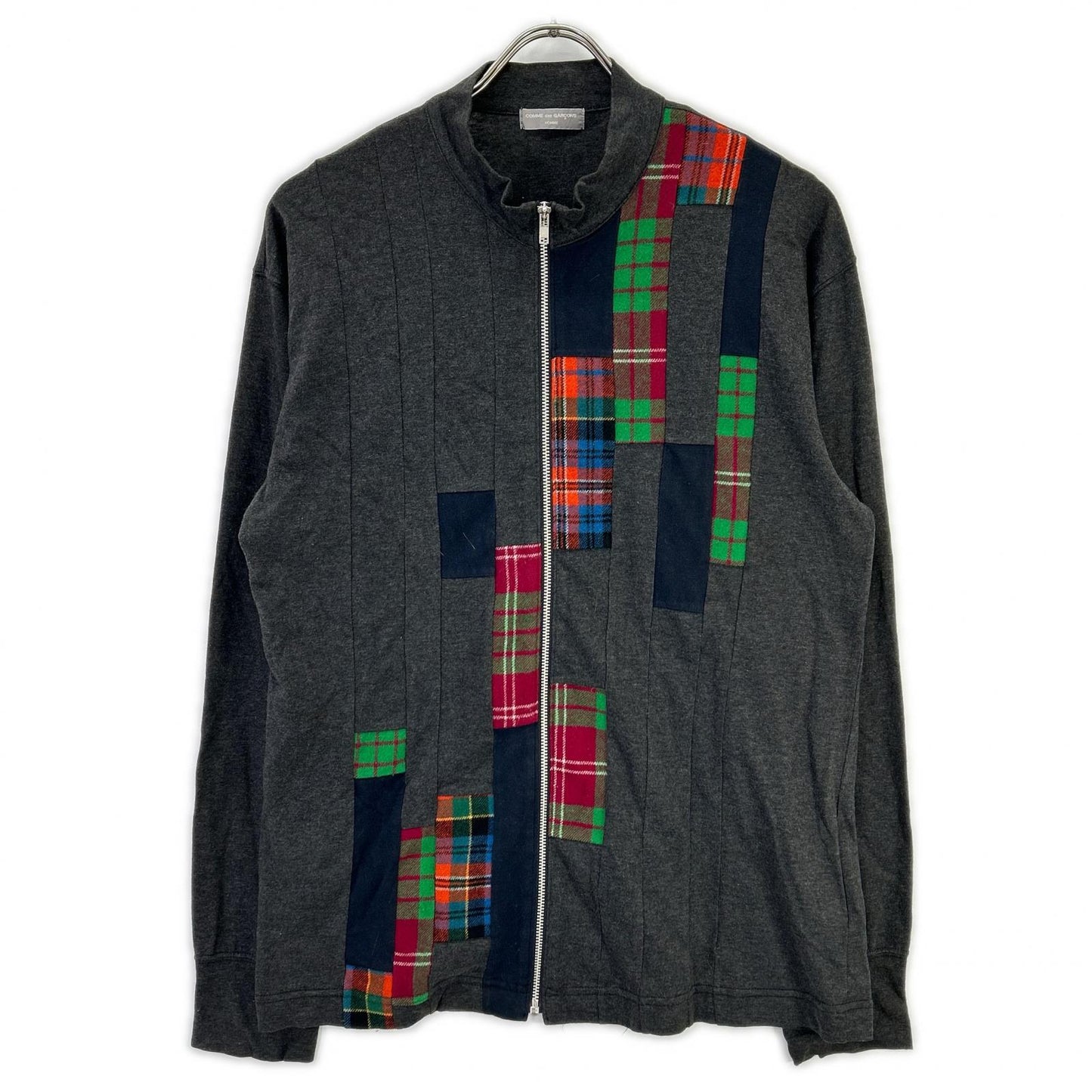 COMMEdesGARCONS HOMME 00s Patchwork Jacket Gray