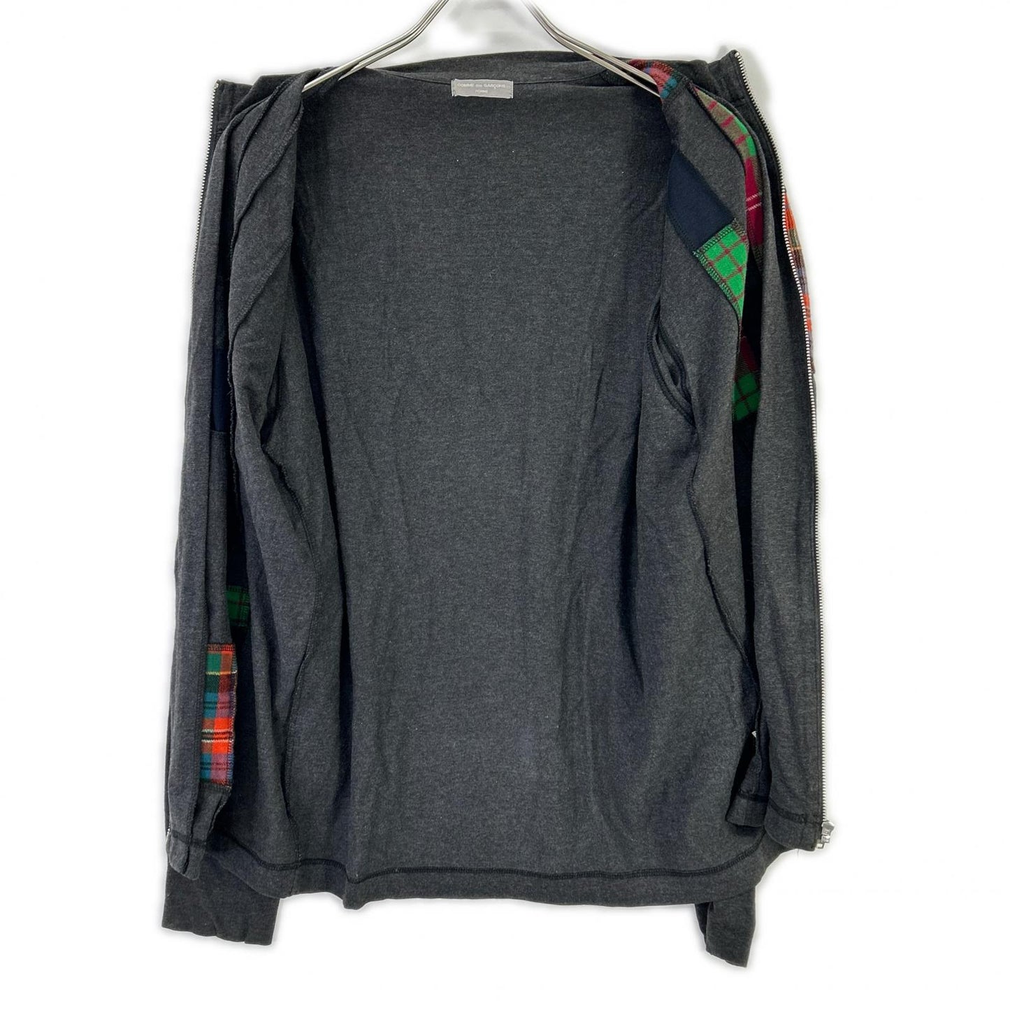 COMMEdesGARCONS HOMME 00s Patchwork Jacket Gray