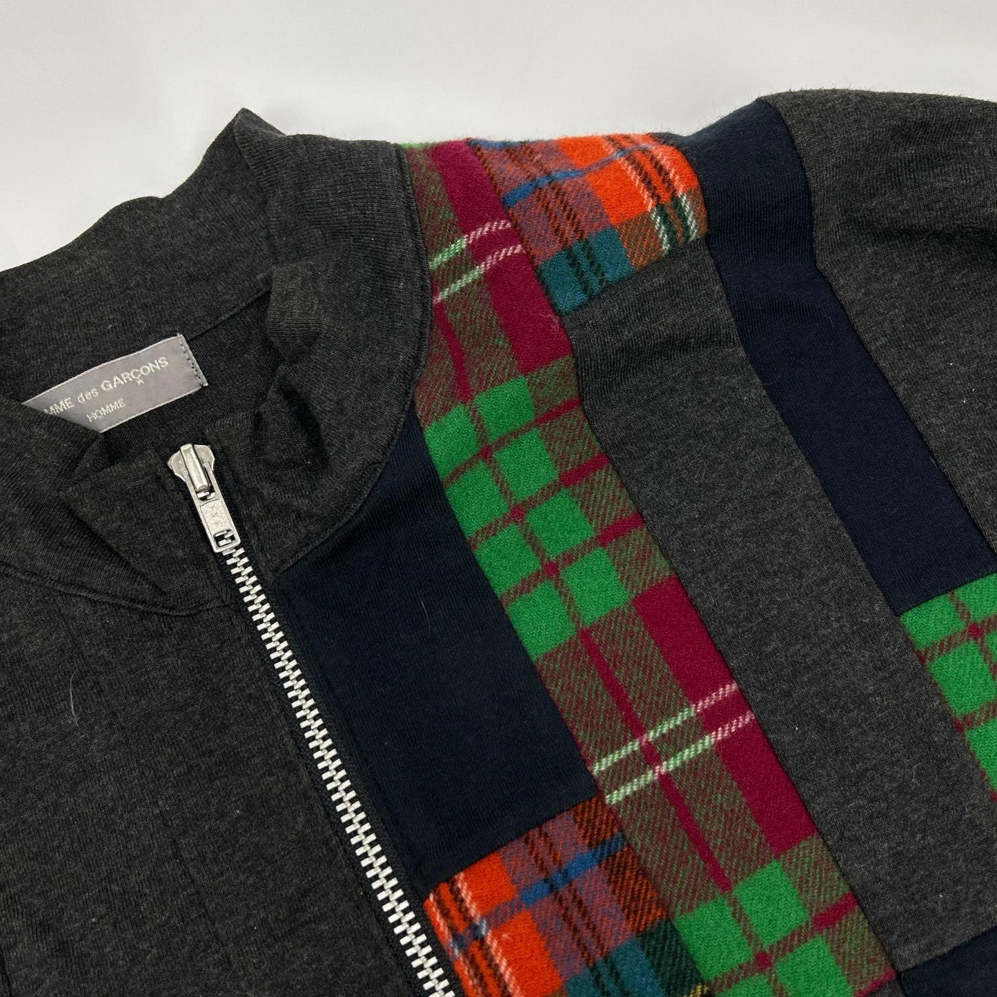 COMMEdesGARCONS HOMME 00s Patchwork Jacket Gray
