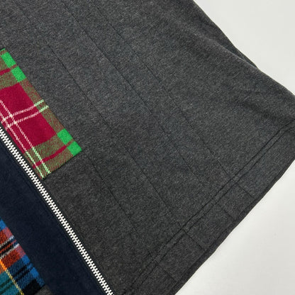 COMMEdesGARCONS HOMME 00s Patchwork Jacket Gray