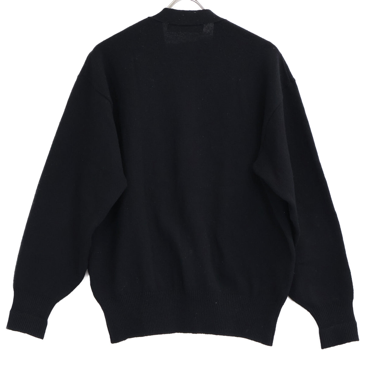 COMMEdesGARCONS HOMME AD1991 Elk Print Cardigan Black
