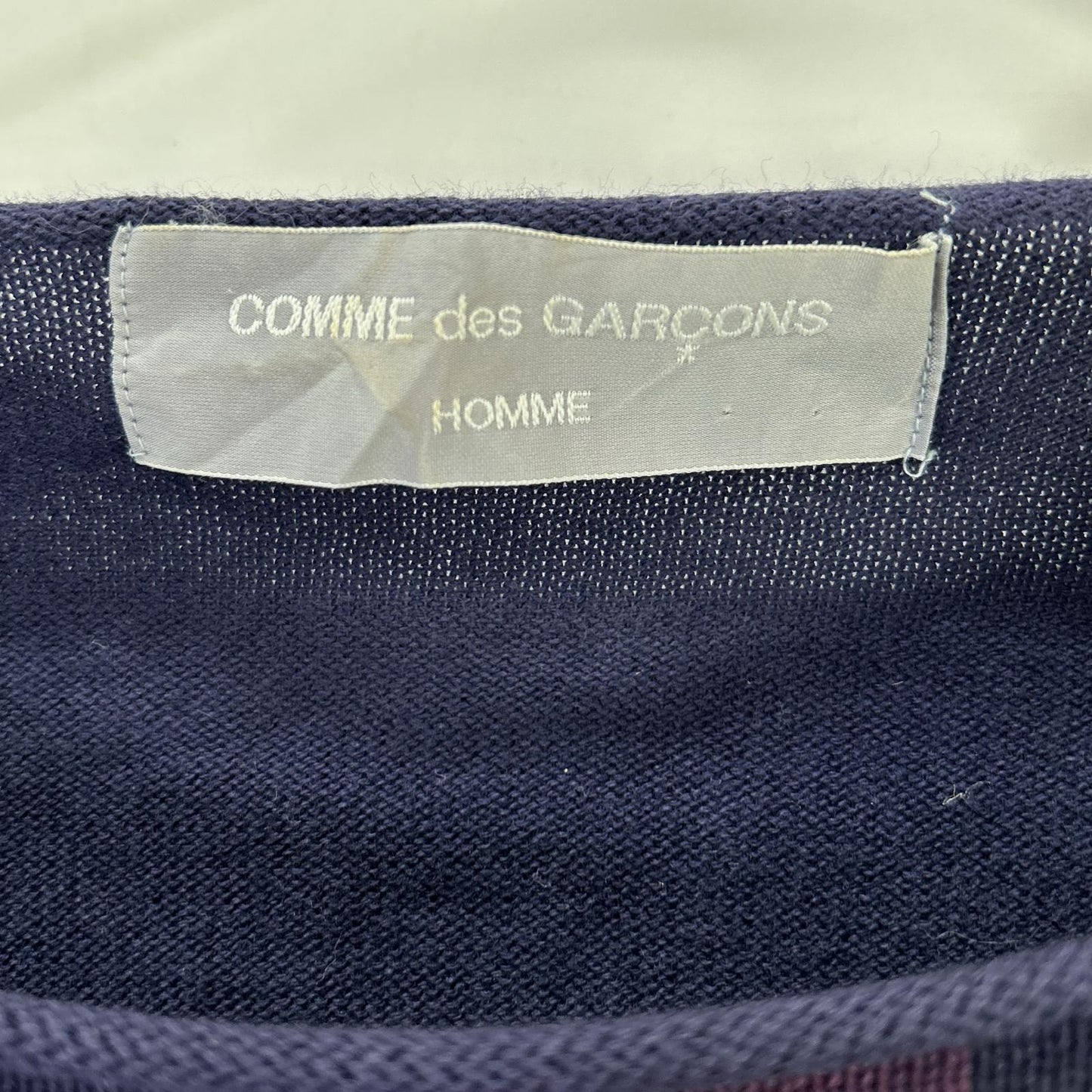 COMMEdesGARCONS HOMME 00s Square Sweater Multi