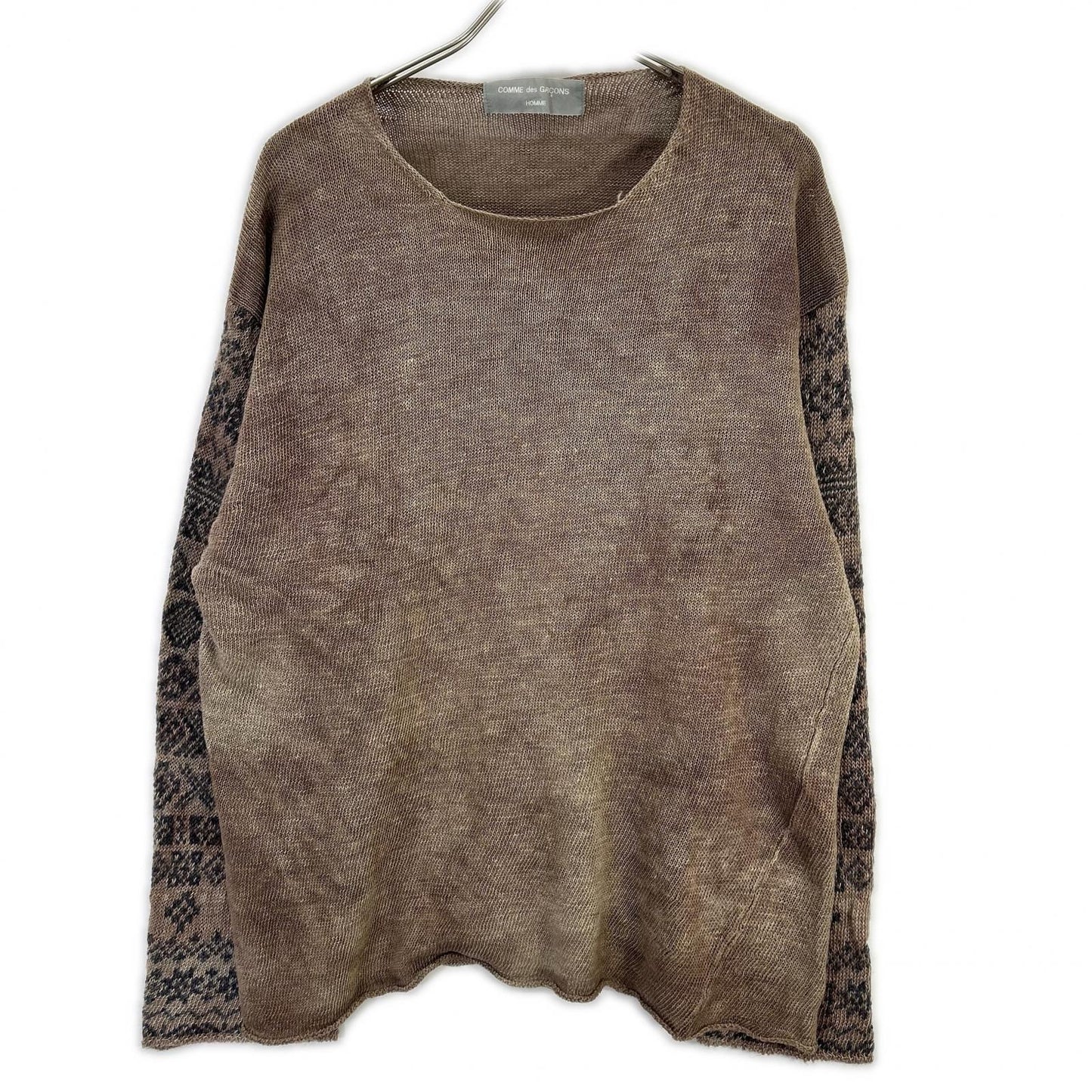 COMMEdesGARCONS HOMME 90s Garment Dyed Knit