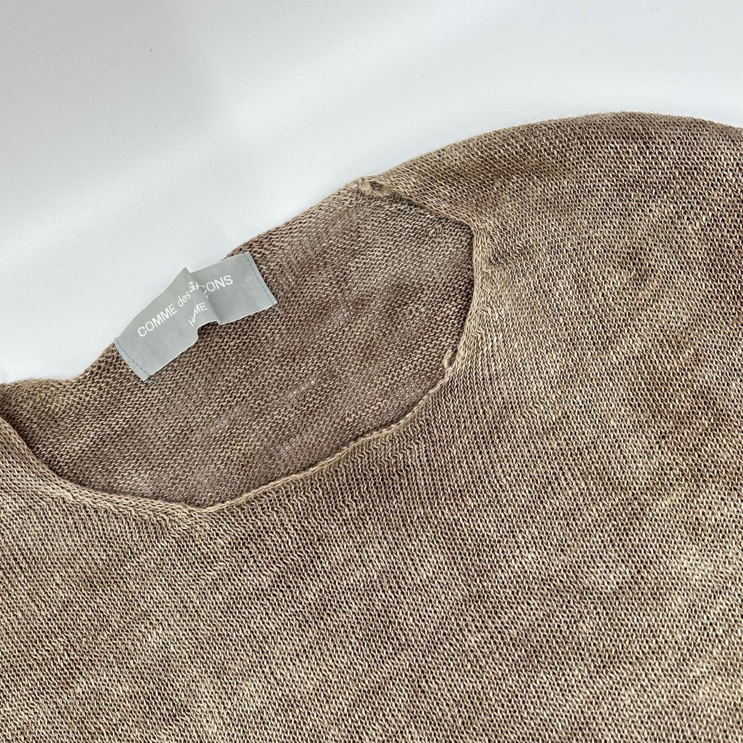 COMMEdesGARCONS HOMME 90s Garment Dyed Knit