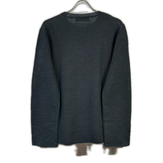 COMMEdesGARCONS HOMME PLUS AD1993 Bleach Knit Navy