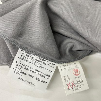 COMMEdesGARCONS HOMME PLUS 95AW Sleep Pigment Long Sleeve Gray
