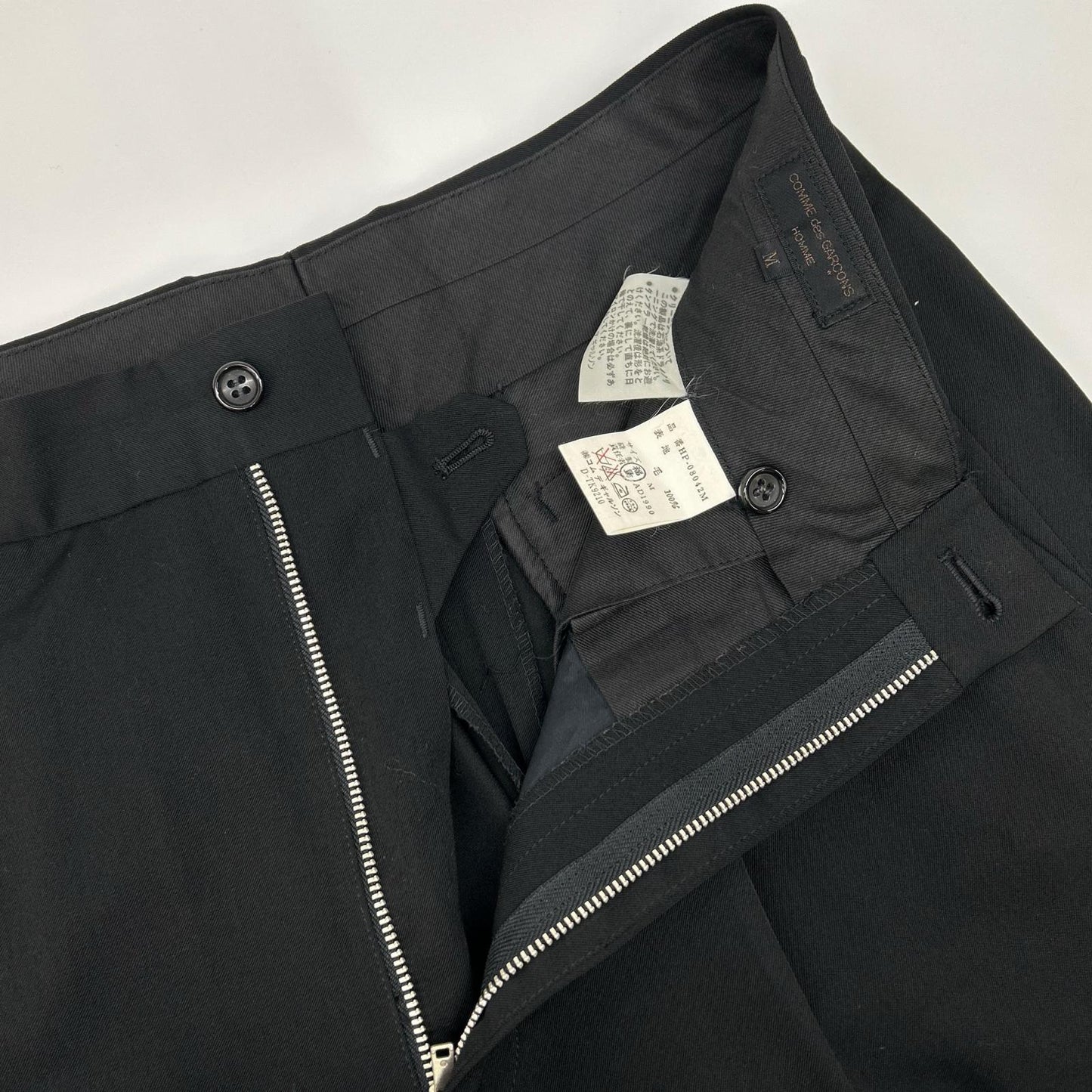 COMMEdesGARCONS HOMME 90s Tanaka 2-Tuck Wide Trousers Size M