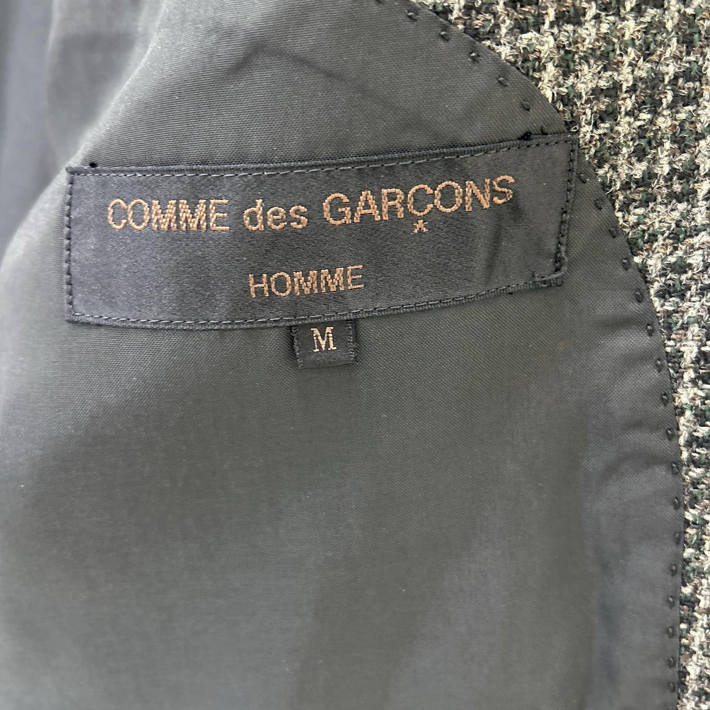 COMMEdesGARCONS HOMME 89-90s Tanaka Tweed Jacket Size M