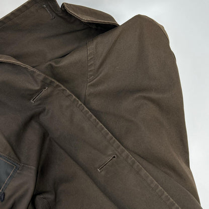 COMMEdesGARCONS HOMME AD1999 Tanaka Overcoat Brown Coat Size S